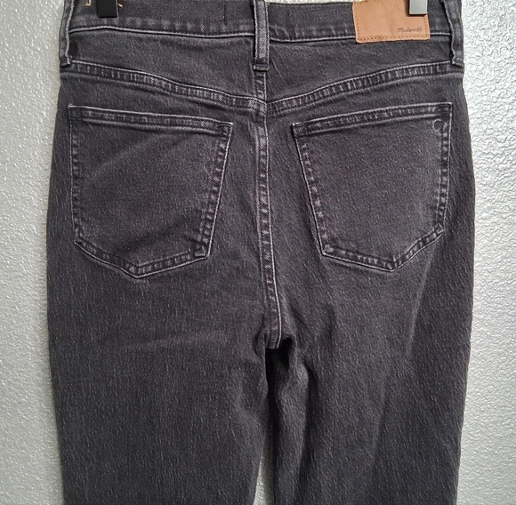 Madewell Tall Slim Demi-Boot Jeans in Lunar Wash Size 26T - Picture 8 of 12